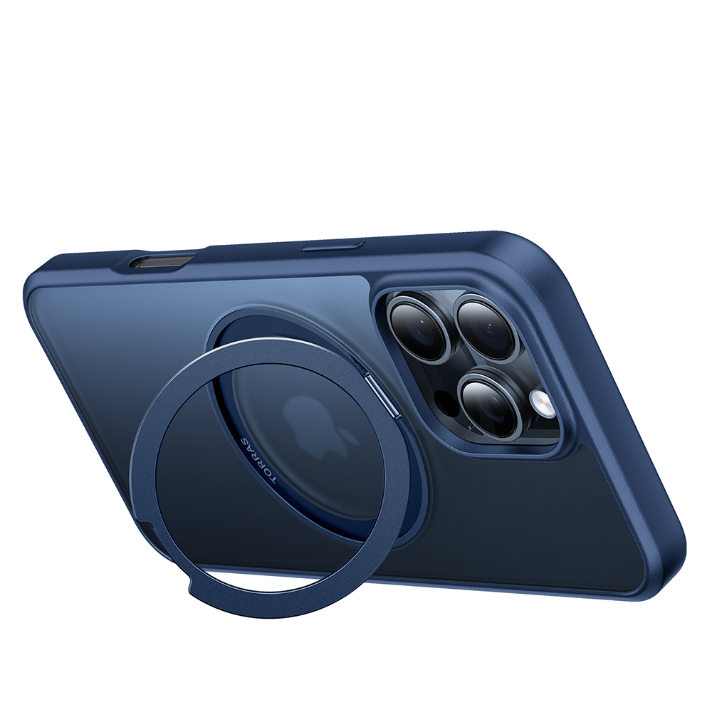 Torras - Ostand Pro MagSafe Series - iPhone 16 Pro - Navy Blue