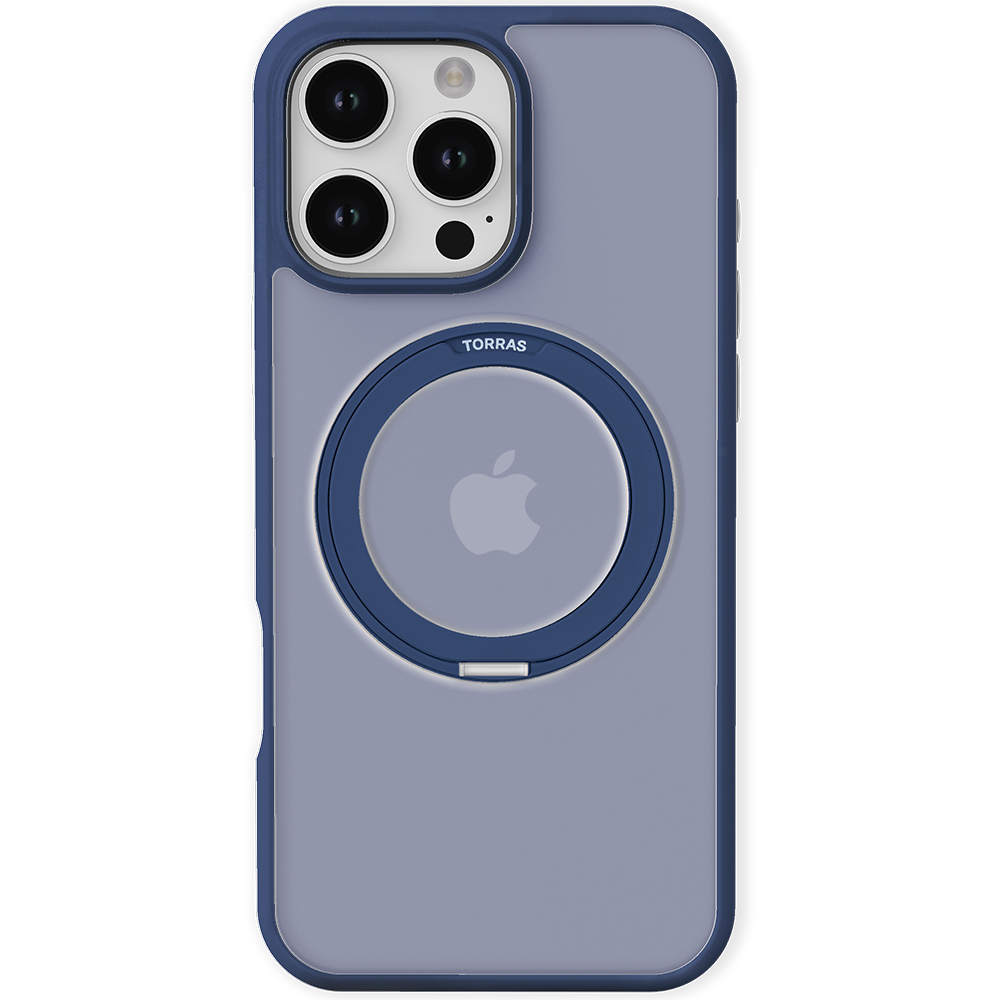 Torras - Ostand Pro MagSafe Series - iPhone 16 Pro - Navy Blue