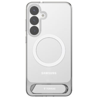 Torras - Pstand MagSafe - Samsung Galaxy S25 Plus - Clear