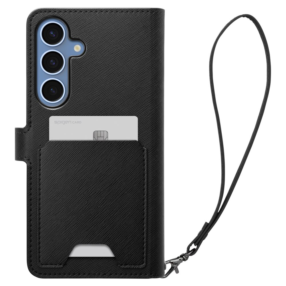 Spigen - Wallet S (ACS09125) - Samsung Galaxy S25 Plus - Black