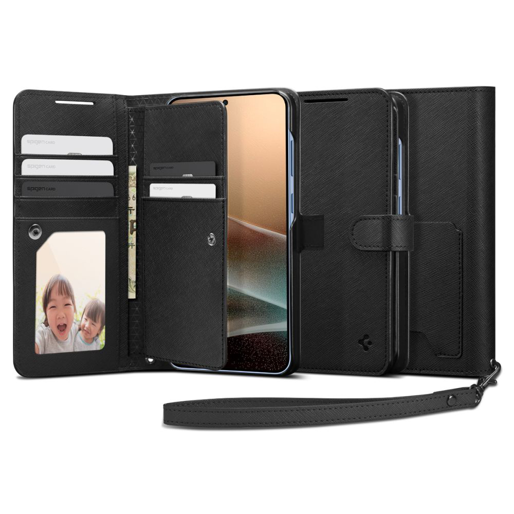 Spigen - Wallet S (ACS09125) - Samsung Galaxy S25 Plus - Black