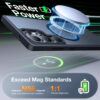 Torras - Guardian Magnetic Series - Samsung Galaxy S25 Ultra - Clear