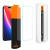 Spigen - Glas.tR EZ-FIT Pro HD (AGL10098) - iPhone 16 Pro / iPhone 17 / iPhone 17 Pro - Privacy