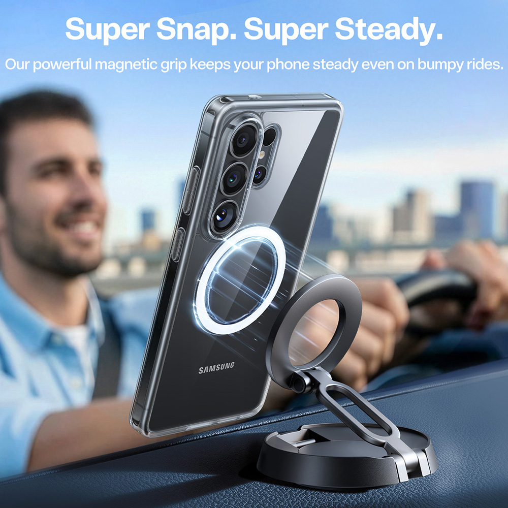 Torras - Guardian Magnetic Series - Samsung Galaxy S26 Ultra - Clear