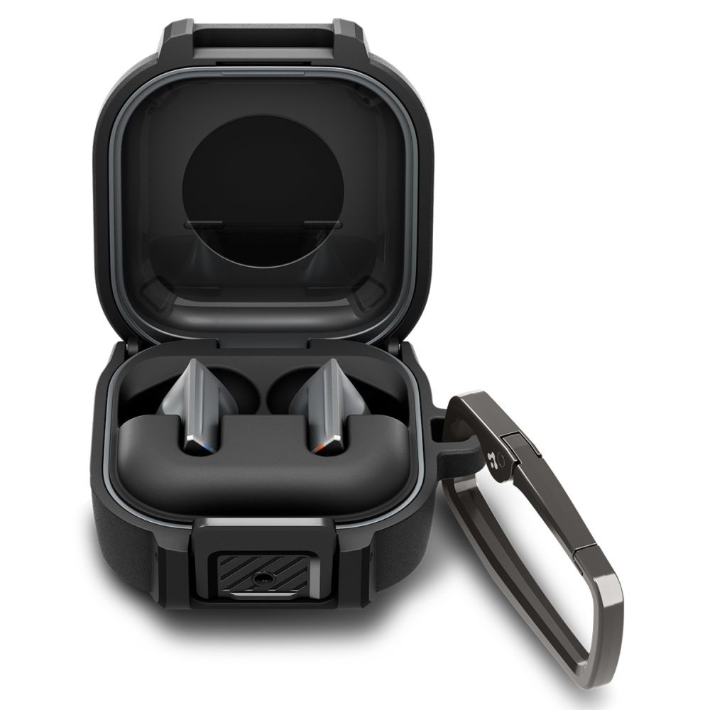 Spigen - Lock Fit (ACS11202) - Samsung Galaxy Buds 4 / Buds 4 Pro - Matte Black