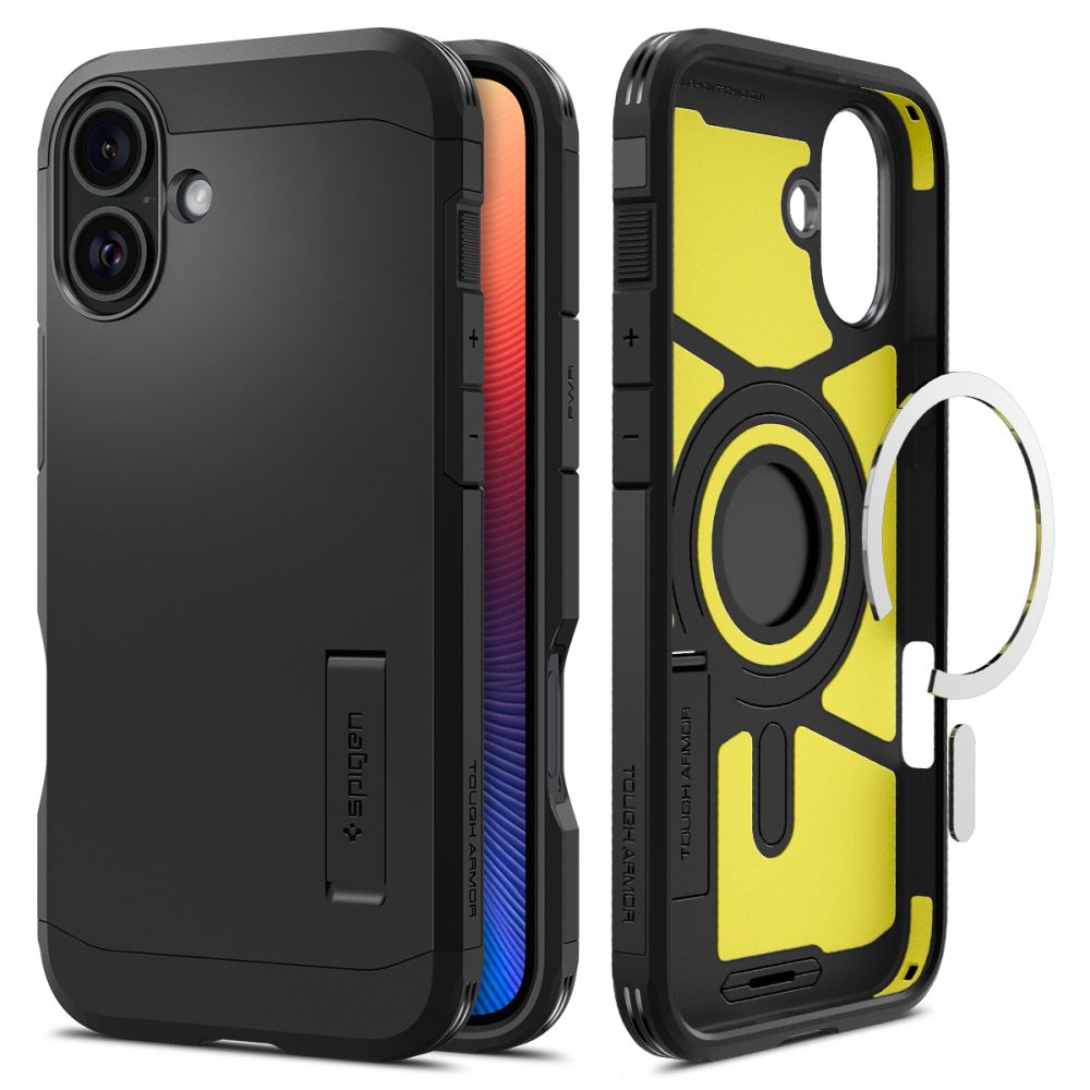 Spigen - Tough Armor MagSafe (ACS08216) - iPhone 16 - Black