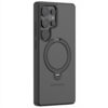 Torras - Ostand Spin MagSafe Series - Samsung Galaxy S25 Ultra - Black