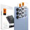 Spigen - (2 pack) Optik.tR EZ Fit Pro Camera Glass (AGL09084) - Samsung Galaxy S25 Ultra - Black