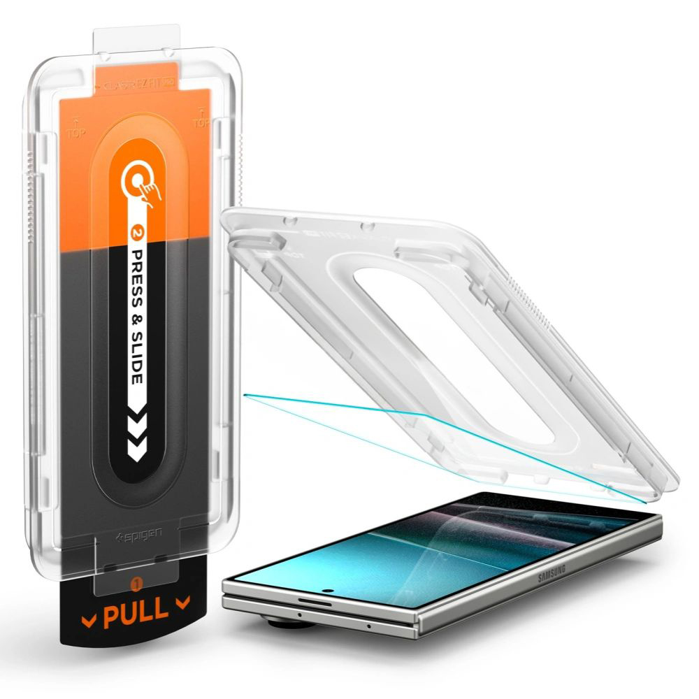 Spigen - Glas.tR EZ-FIT Pro HD (AGL09580) - Samsung Galaxy Z Fold7/ Z Fold8 Ultra - Clear