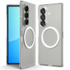 Spigen - Air Skin MagSafe (ACS09545) - Samsung Galaxy Z Fold7 - Crystal Clear / White