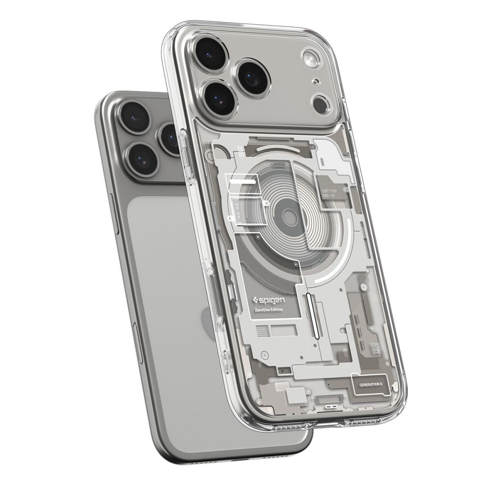 Spigen - Ultra Hybrid Zero One MagSafe (ACS10288) - iPhone 17 Pro Max - Natural Titanium