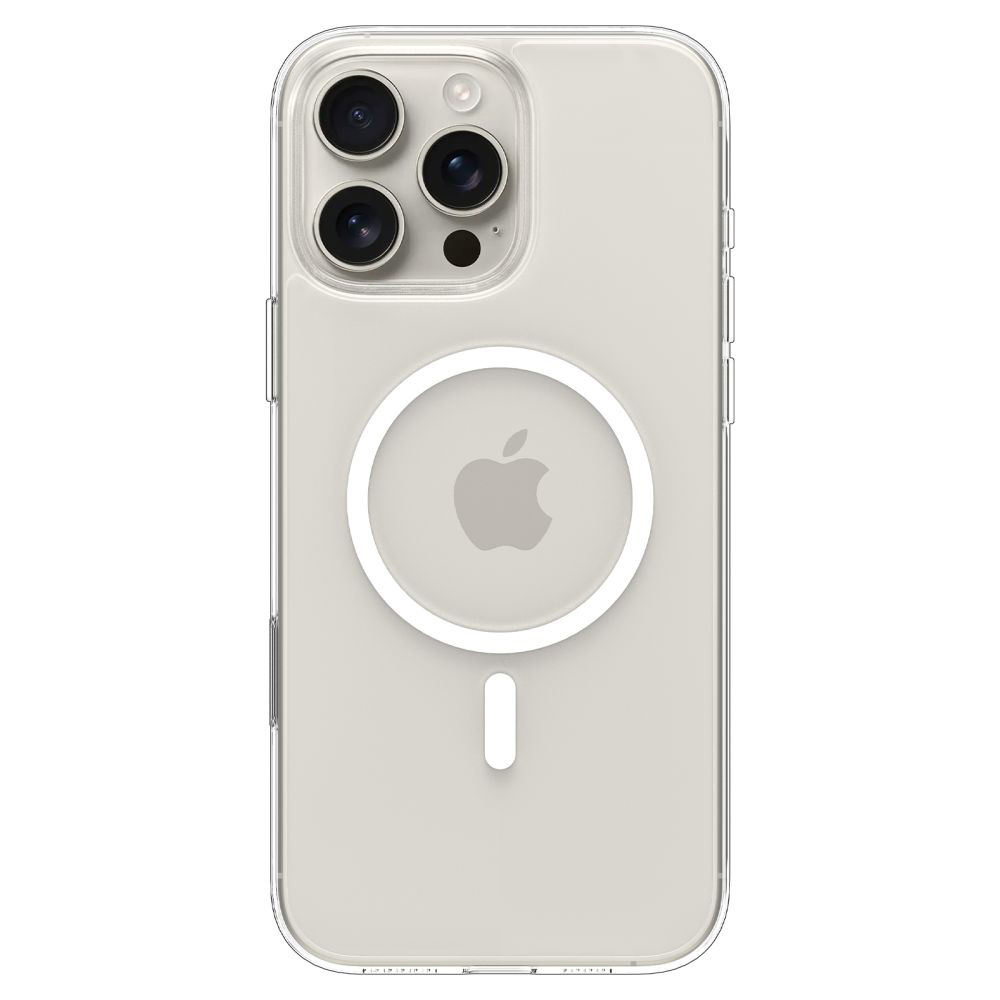 Spigen - Thin Fit T MagSafe (ACS09316) - iPhone 16 Pro - Clear / White