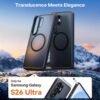 Torras - Guardian Magnetic Series - Samsung Galaxy S26 Ultra - Black
