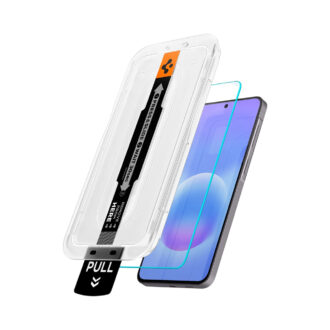 Spigen - (2 pack) Glas.tR EZ-FIT Pro (AGL11397) - Samsung Galaxy A57 5G - Clear