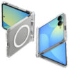 Spigen - Ultra Hybrid Pro MagSafe (ACS11524) - Samsung Galaxy Z Flip8 - Clear White