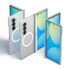 Spigen - Ultra Hybrid Pro MagSafe (ACS11506) - Samsung Galaxy Z Fold8 Ultra - Clear White
