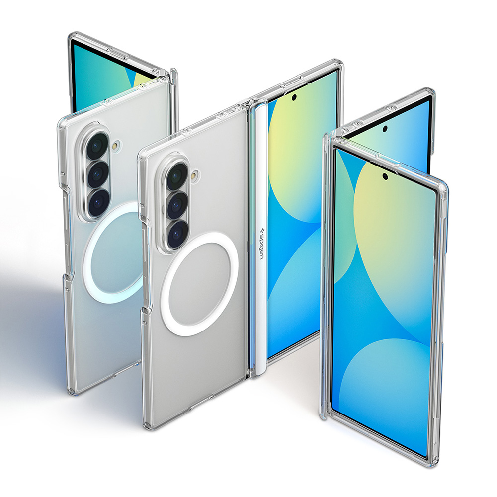 Spigen - Ultra Hybrid Pro MagSafe (ACS11506) - Samsung Galaxy Z Fold8 Ultra - Clear White