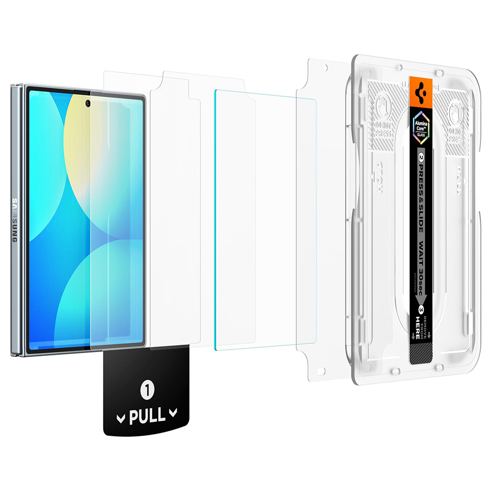 Spigen - Glas.tR EZ-FIT Pro HD (AGL11942) - Samsung Galaxy Z Fold8 - Clear