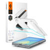 Spigen - (2 pack) Glas.tR EZ-FIT Pro HD (AGL11943) - Samsung Galaxy Z Fold8 - Clear