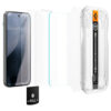 Spigen - (2 pack) Glas.tR EZ-FIT Pro (AGL11485) - Google Pixel 11 Pro XL - Clear