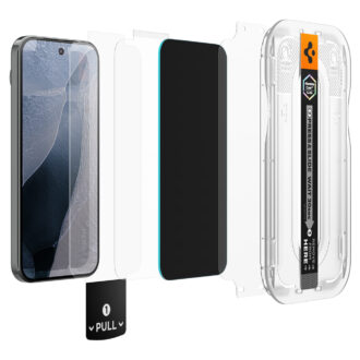 Spigen - (2 pack) Glas.tR EZ-FIT Pro (AGL11481) - Google Pixel 11 Pro/ 10 Pro/ 9 Pro/ 9 - Privacy