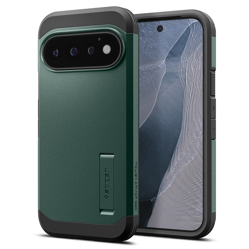 Spigen - Tough Armor MagSafe (ACS11859) - Google Pixel 11 Pro - Abyss Green