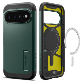 Spigen - Tough Armor MagSafe (ACS11864) - Google Pixel 11 Pro XL - Abyss Green