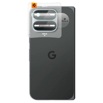 Spigen - (2 pack) Optik.tR EZ Fit Pro Camera Glass (AGL11491) - Google Pixel 11 Pro Fold - Crystal Clear