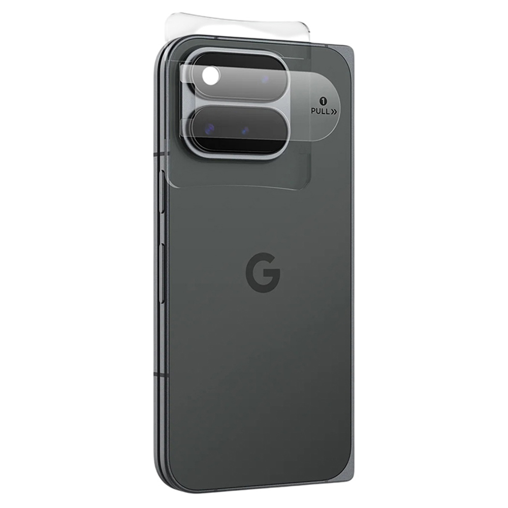 Spigen - (2 pack) Optik.tR EZ Fit Pro Camera Glass (AGL11491) - Google Pixel 11 Pro Fold - Crystal Clear