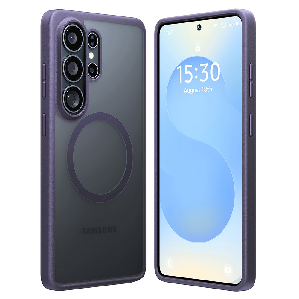 Torras - Guardian Magnetic Series - Samsung Galaxy S26 Ultra - Dark Purple