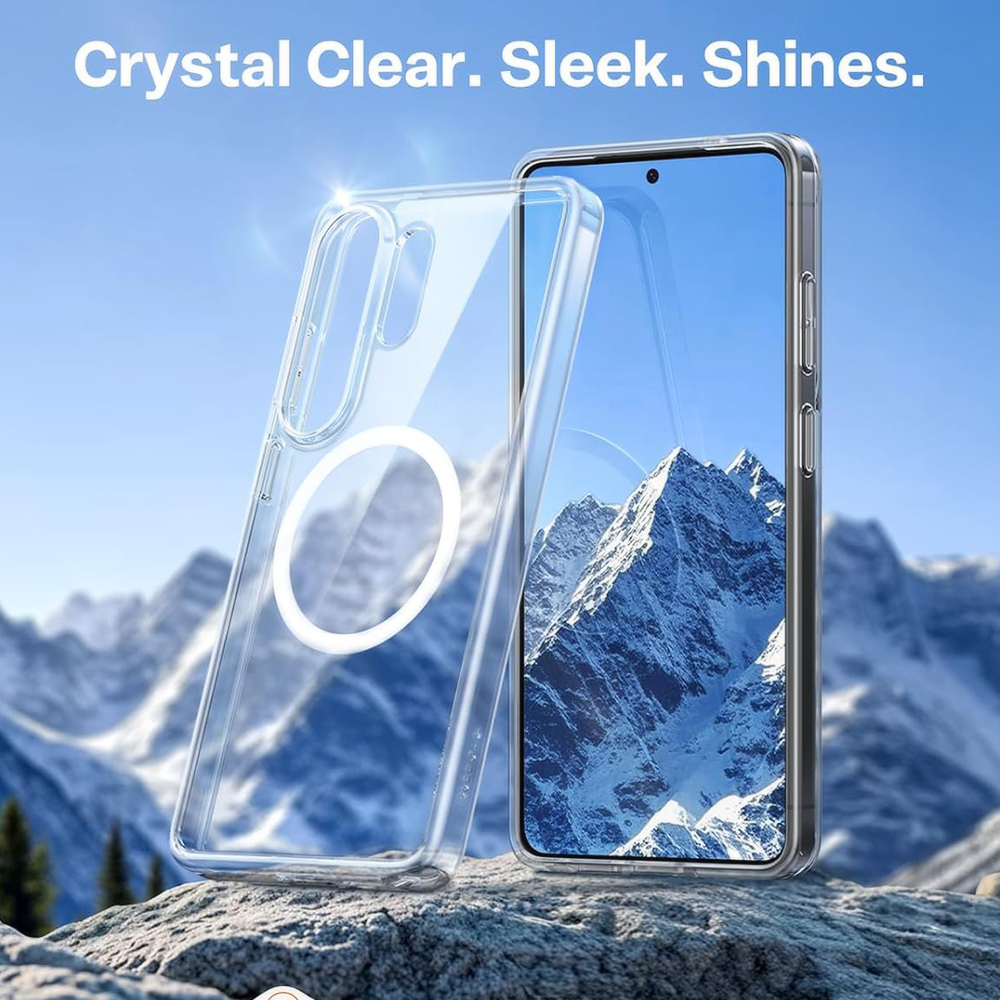 Torras - Guardian Magnetic Series - Samsung Galaxy S26 Ultra - Clear