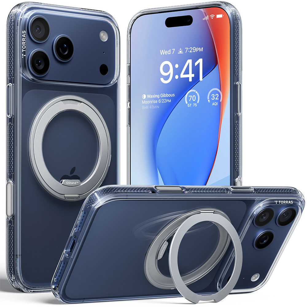 Torras - Ostand R Fitness Series - iPhone 17 Pro Max - Clear