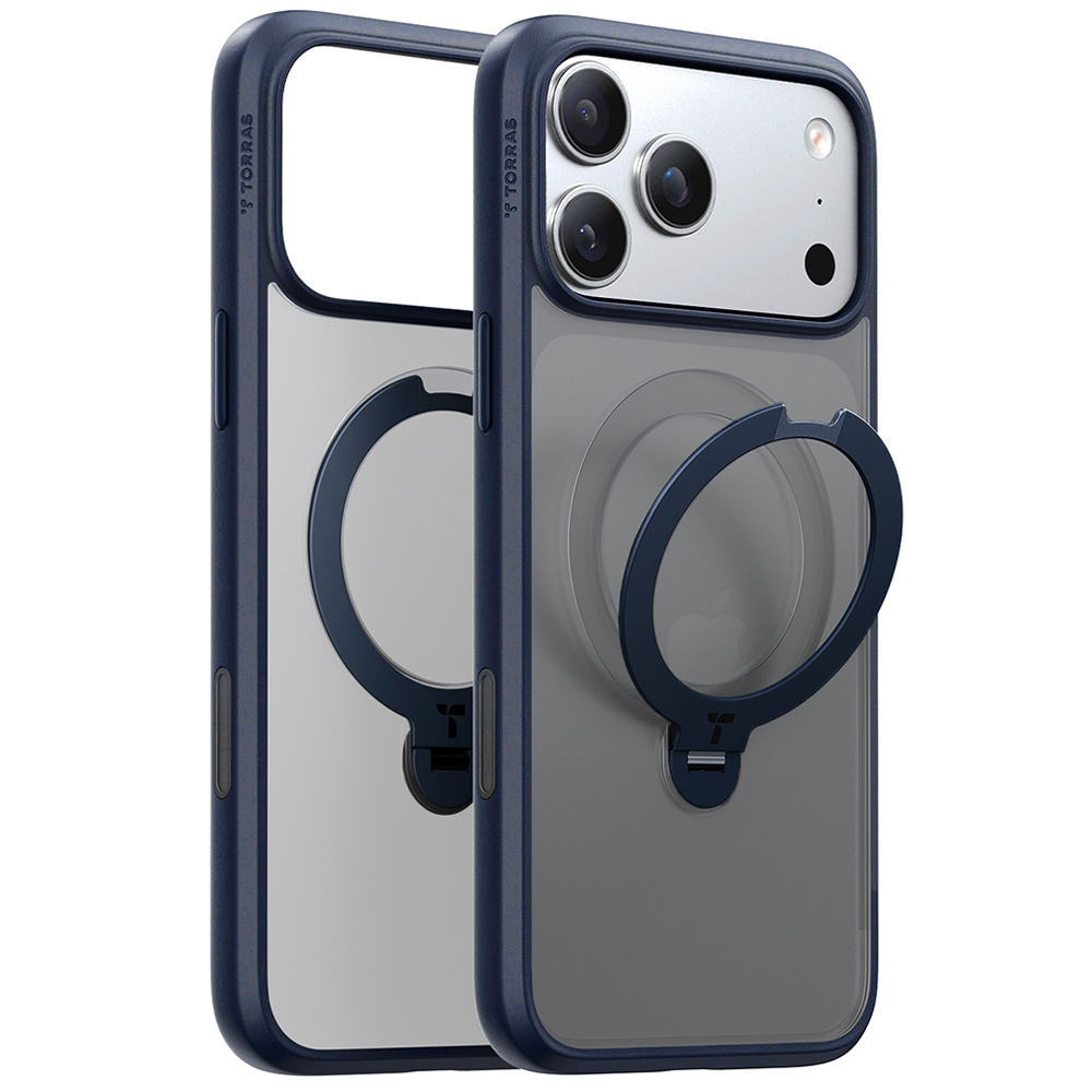 Torras - Ostand Spin MagSafe Series - iPhone 17 Pro Max - Navy Blue
