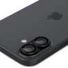 Spigen - (2 pack) Optik.tR EZ Fit Pro Camera Glass (AGL07921) - iPhone 17 / iPhone 16 Plus / iPhone 16 - Black