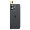 Spigen - (2 pack) Optik.tR EZ Fit Pro Camera Glass (AGL07921) - iPhone 17 / iPhone 16 Plus / iPhone 16 - Black