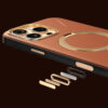 Torras - QPRO Leather Series - iPhone 17 Pro - Brown