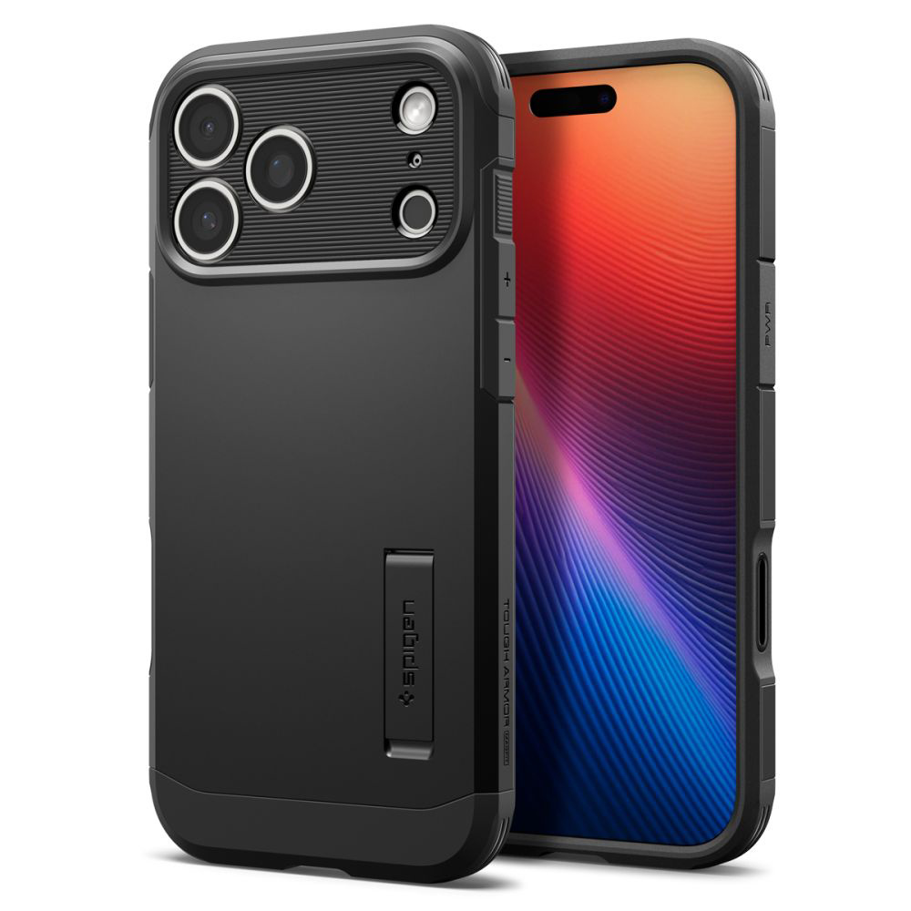 Spigen - Tough Armor "T" MagSafe (ACS10361) - iPhone 17 Pro - Black