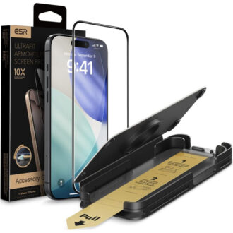 ESR - Corning Gorilla Glass UltraFit™ - iPhone 17 Pro - Black