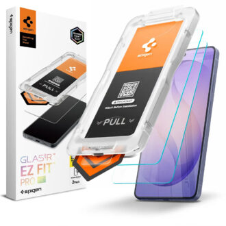 Spigen - (2 pack) Glas.tR EZ-FIT Pro HD (AGL11072) - Samsung Galaxy S26 Ultra - Clear