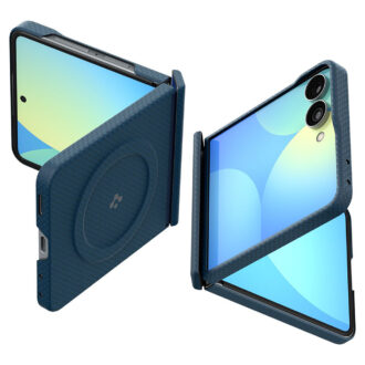 Spigen - Air Skin Aramid MagSafe (ACS11514) - Samsung Galaxy Z Flip8 - Navy