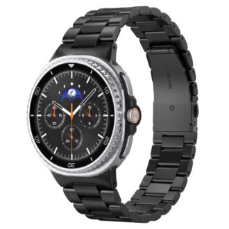 Spigen - Modern Fit 316L (AMP11608) - Samsung Galaxy Watch9/ Watch8 (40mm/44mm)/ Watch8 Classic - Black