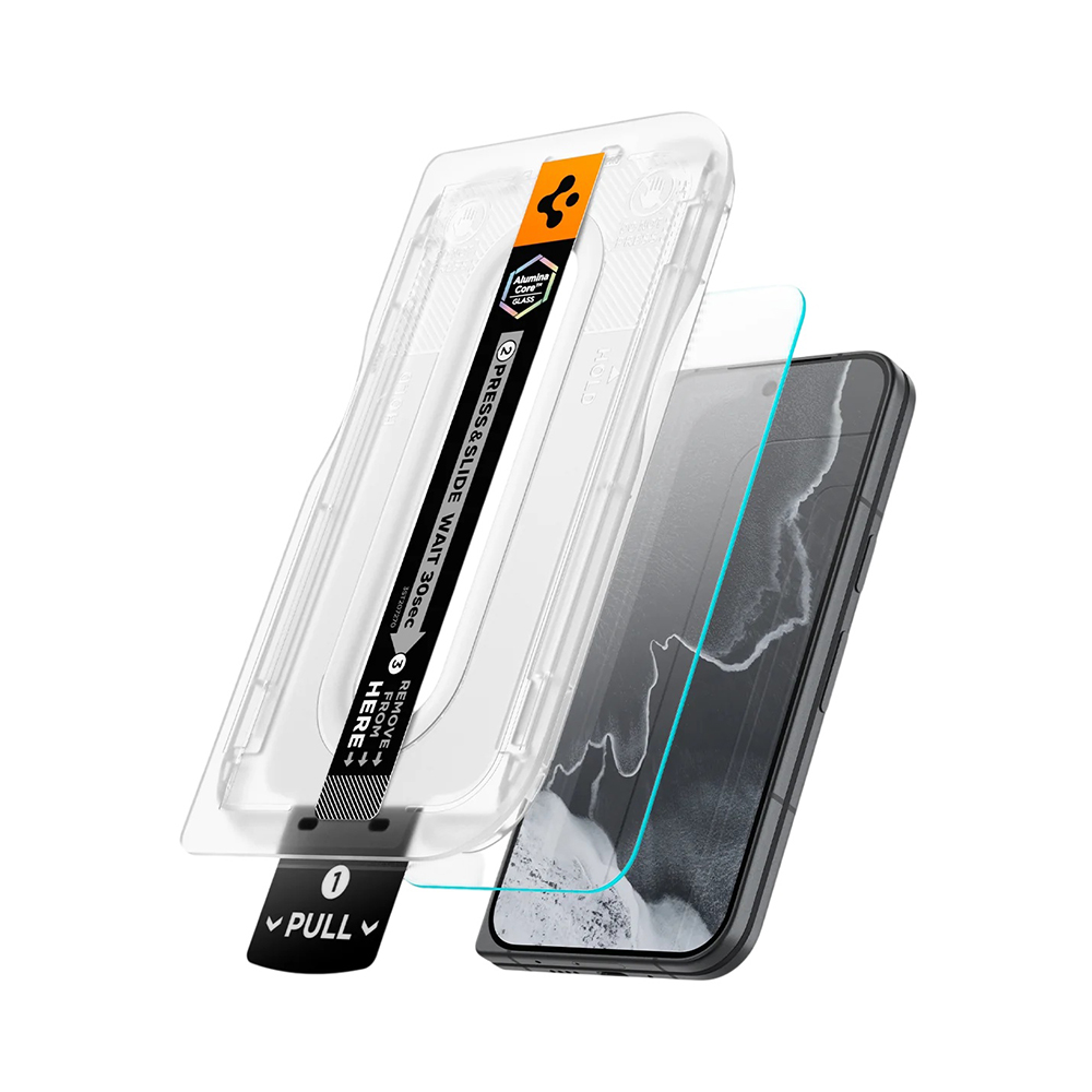Spigen - (2 pack) Glas.tR EZ-FIT Pro (AGL11490) - Google Pixel 11 Pro Fold - Clear