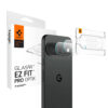 Spigen - (2 pack) Optik.tR EZ Fit Pro Camera Glass (AGL11479) - Google Pixel 11 - Black