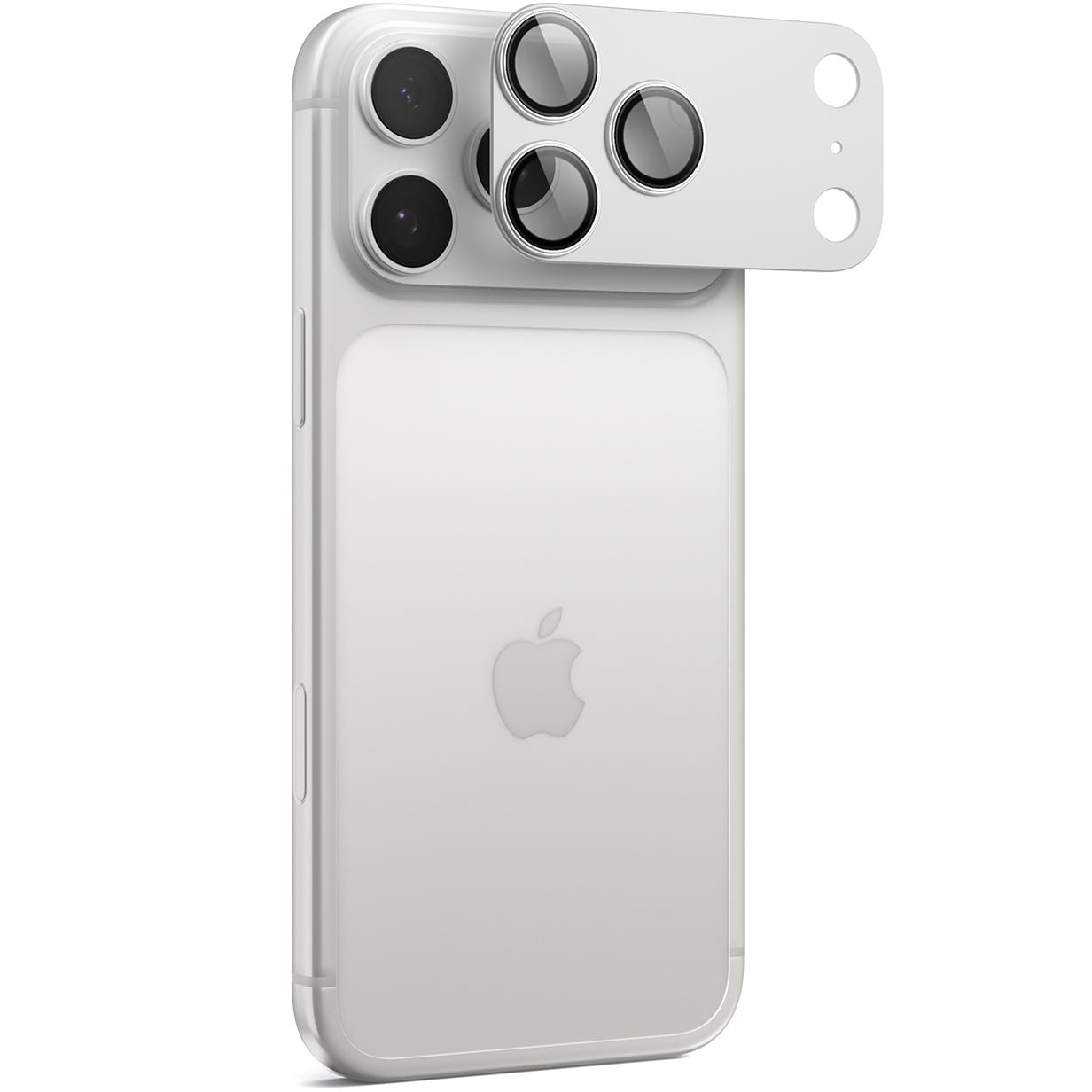 Spigen - Optik.tR EZ Fit Pro XL Camera Glass (AGL10652) - iPhone 17 Pro Max - Silver