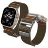 Spigen - DuraPro Flex (AMP05982) - Apple Watch 12/11/10/9/8/7/SE (3/2/1 Gen)/6/5/4/(44/45mm)/ Ultra 4/3/2/1 (46/49mm) - Khaki