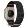 Spigen - DuraPro Flex (AMP05981) - Apple Watch 12/11/10/9/8/7/SE (3/2/1 Gen)/6/5/4/(44/45mm)/ Ultra 4/3/2/1 (46/49mm) - Black