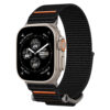 Spigen - DuraPro Flex (AMP05981) - Apple Watch 12/11/10/9/8/7/SE (3/2/1 Gen)/6/5/4/(44/45mm)/ Ultra 4/3/2/1 (46/49mm) - Black