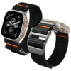 Spigen - DuraPro Flex (AMP05981) - Apple Watch 12/11/10/9/8/7/SE (3/2/1 Gen)/6/5/4/(44/45mm)/ Ultra 4/3/2/1 (46/49mm) - Black