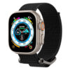 Spigen - DuraPro Flex (AMP02465) - Apple Watch 12/11/10/9/8/7/SE (3/2/1 Gen)/6/5/4/(44/45mm)/ Ultra 4/3/2/1 (46/49mm) - Black