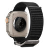 Spigen - DuraPro Flex (AMP02465) - Apple Watch 12/11/10/9/8/7/SE (3/2/1 Gen)/6/5/4/(44/45mm)/ Ultra 4/3/2/1 (46/49mm) - Black